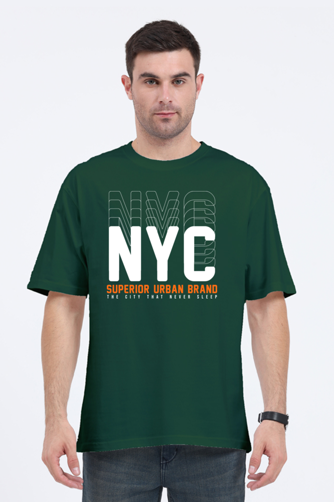 NYC Superior Urban Brand Men’s Oversized T-Shirt