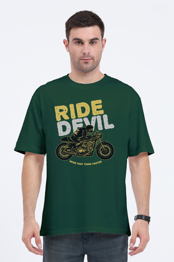 Ride Devil Men’s Oversized T-Shirt