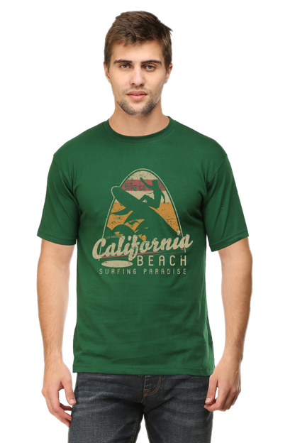 California Surf Paradise - Vintage Graphic Men's T-Shirt