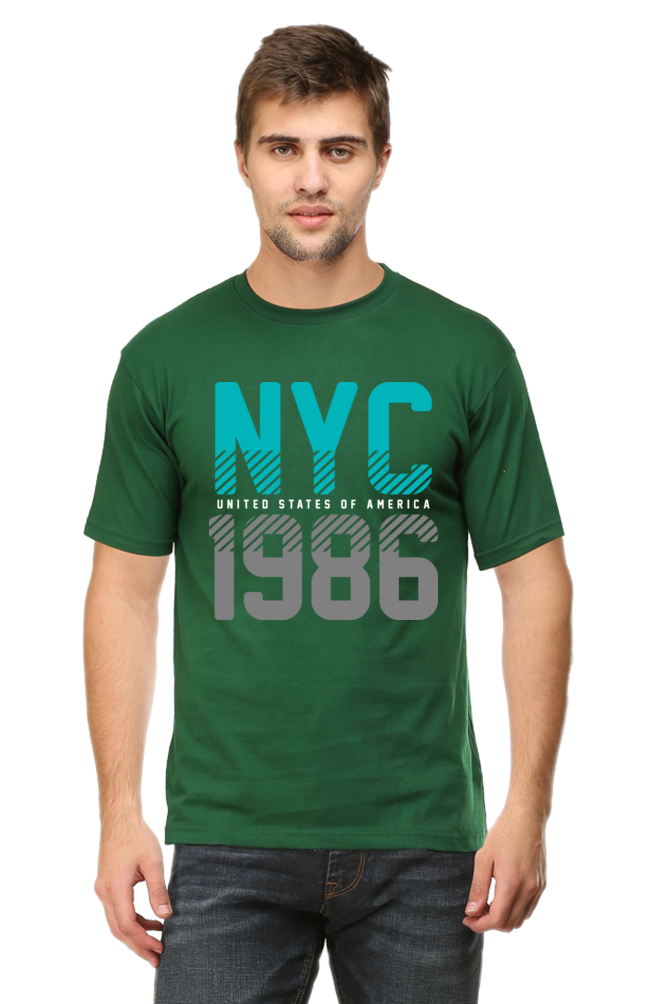 NYC 1986 Men’s Regular Cotton T-Shirt