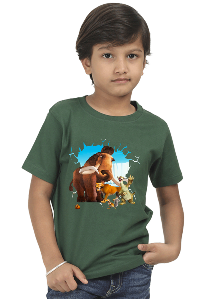 Ice Age Boys’ Graphic Print T-Shirt