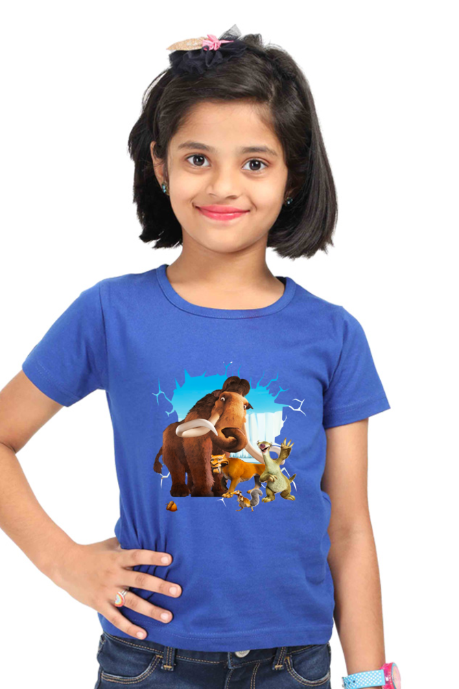 Ice Age Girls’ Graphic Print T-Shirt