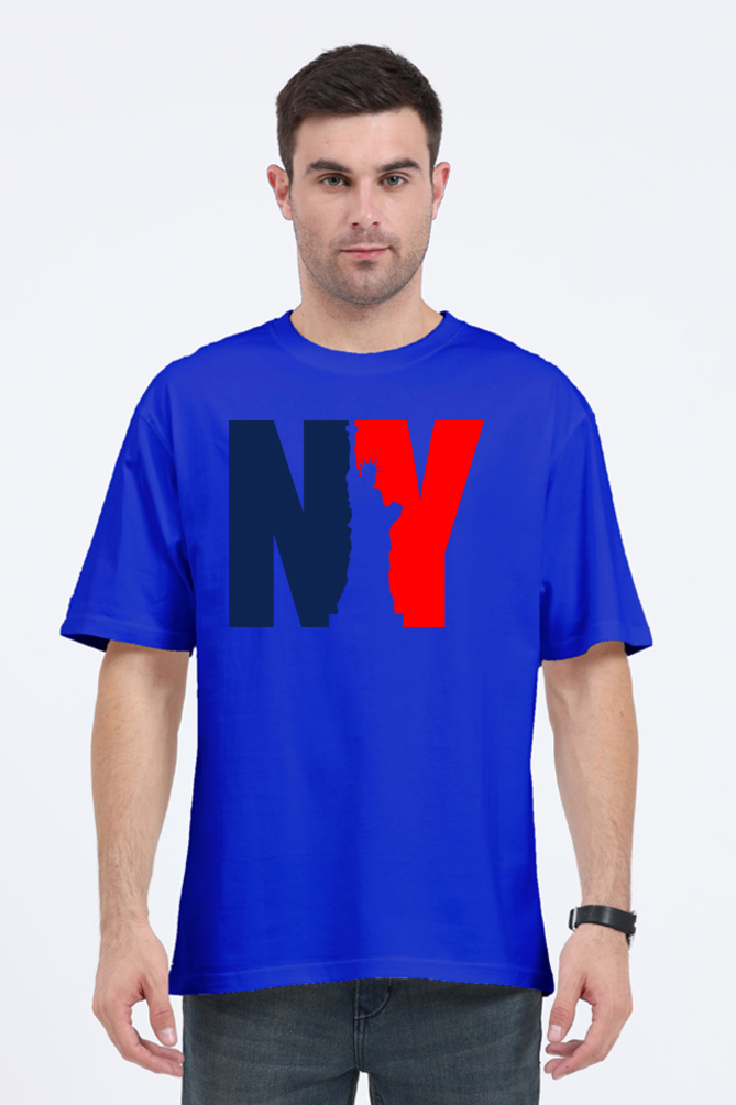 NY State Oversized Men’s T-Shirt