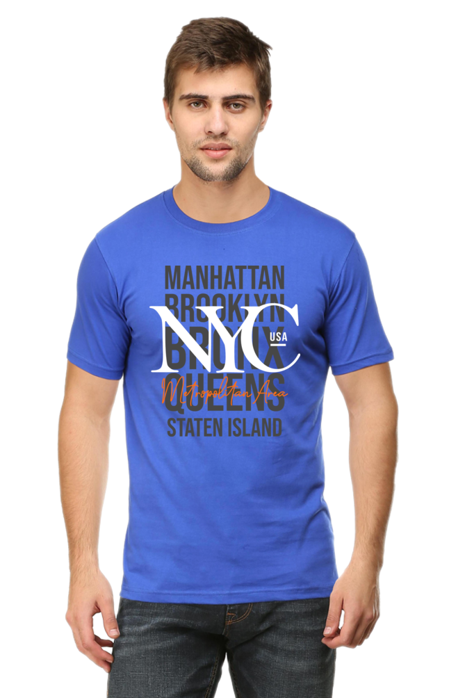 NYC Boroughs Men’s Regular T-Shirt