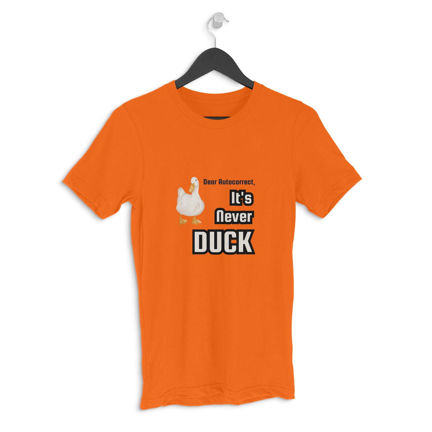 Autocorrect Duck Sarcasm Unisex T-Shirt