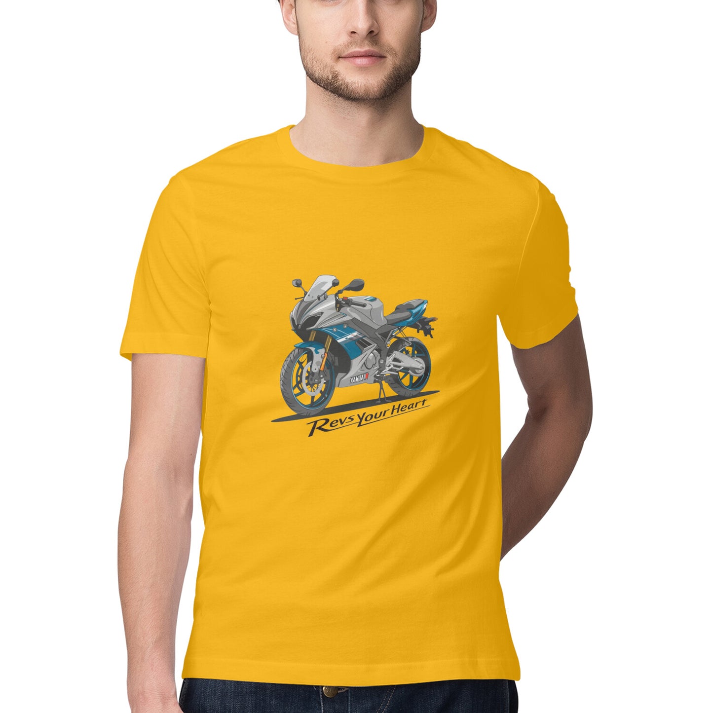 Yamaha R15 Rider T-Shirt : Revs Your Heart