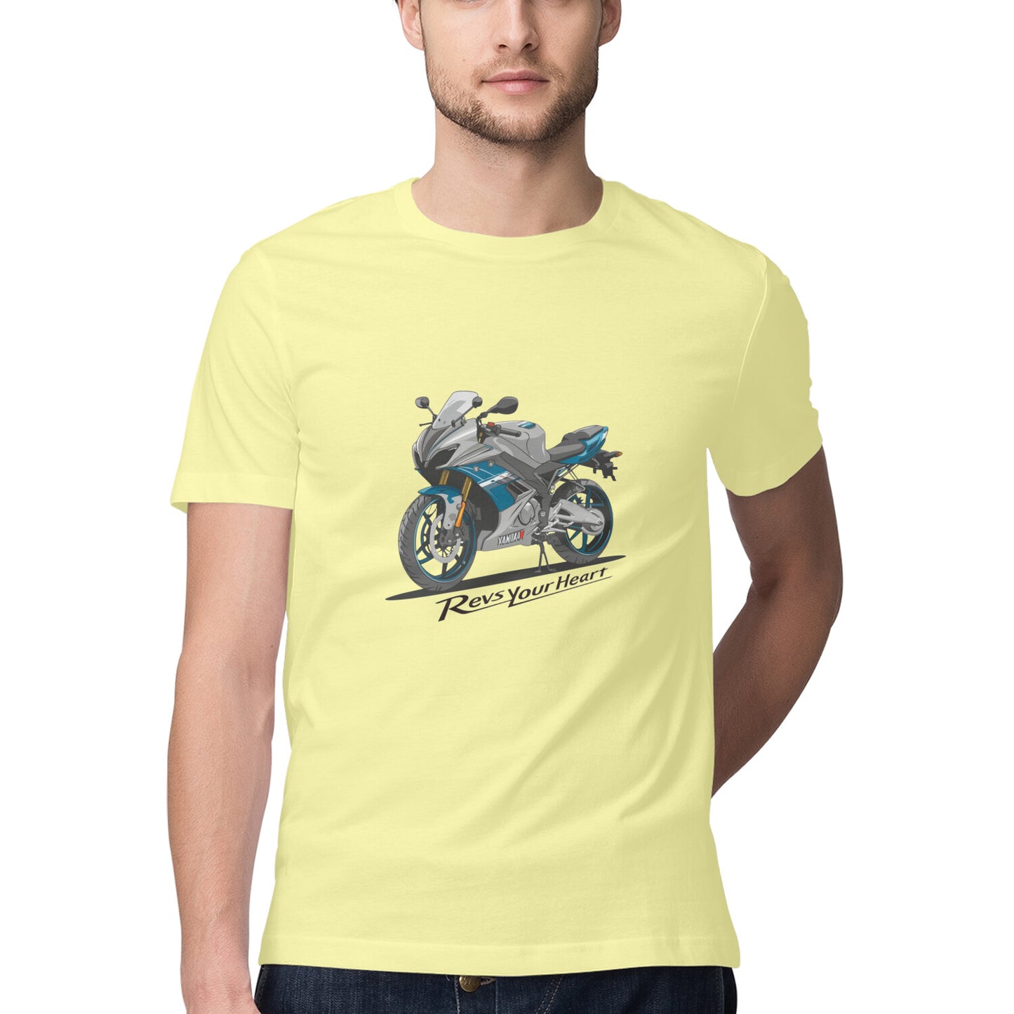 Yamaha R15 Rider T-Shirt : Revs Your Heart