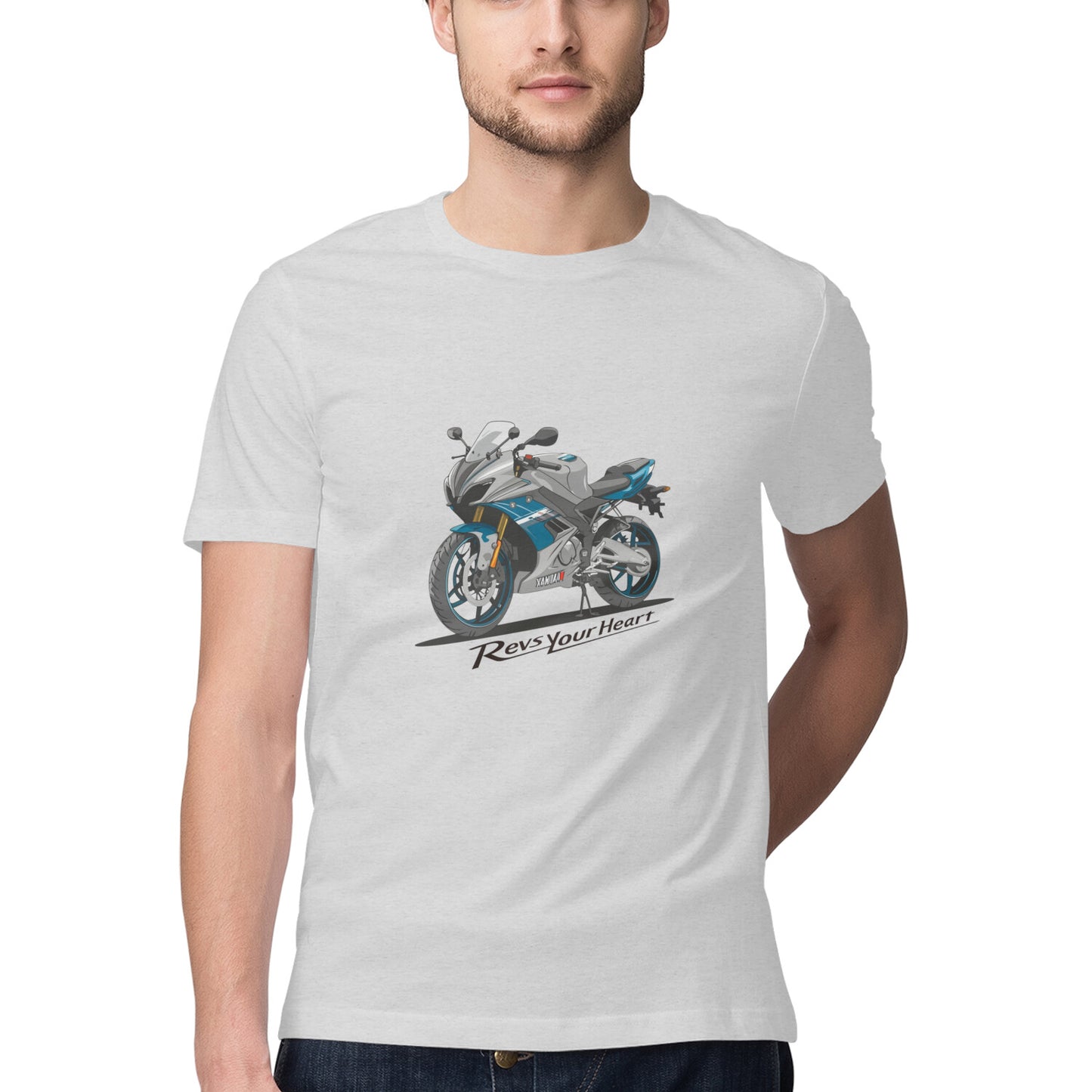 Yamaha R15 Rider T-Shirt : Revs Your Heart