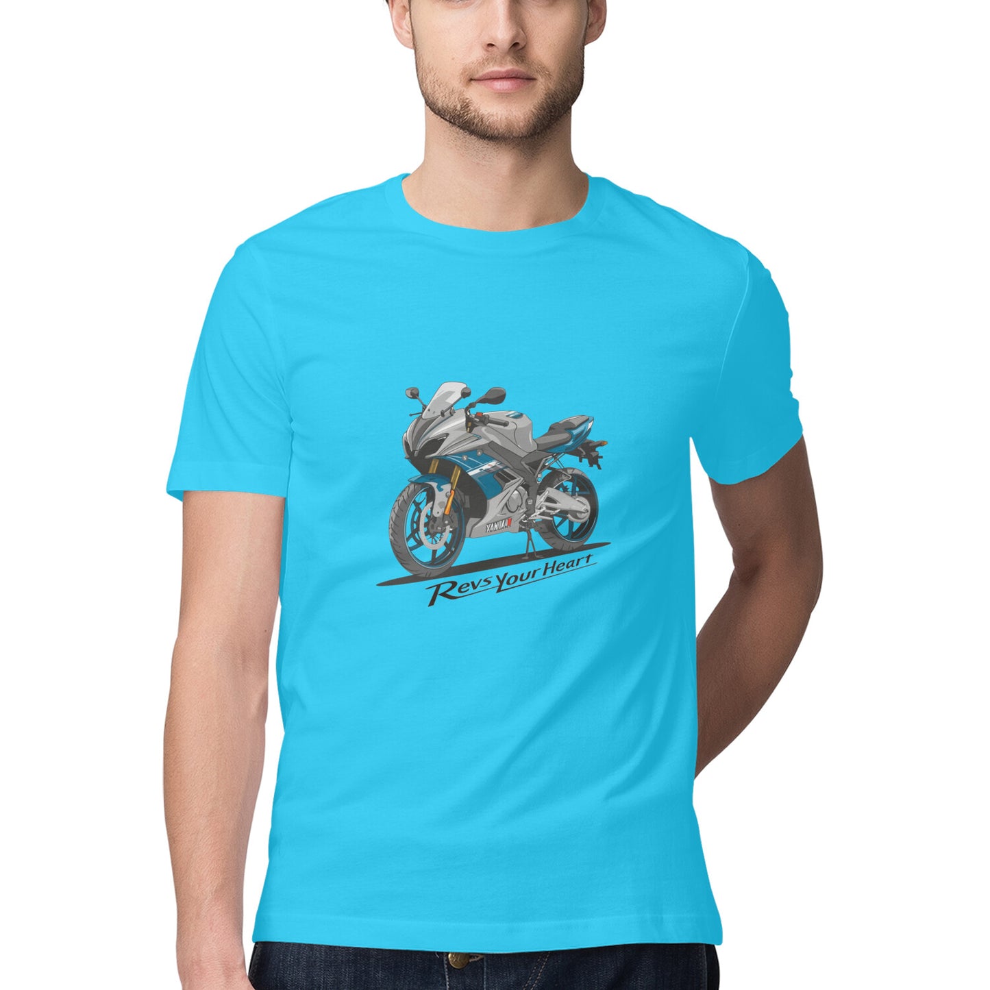 Yamaha R15 Rider T-Shirt : Revs Your Heart