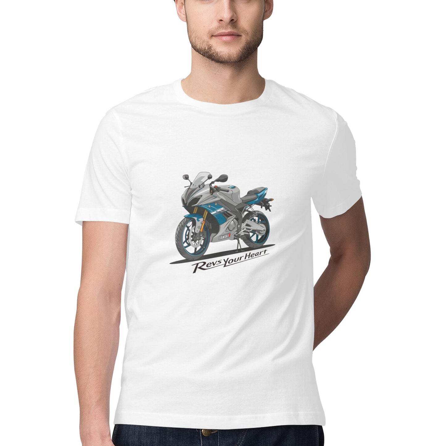 Yamaha R15 Rider T-Shirt : Revs Your Heart