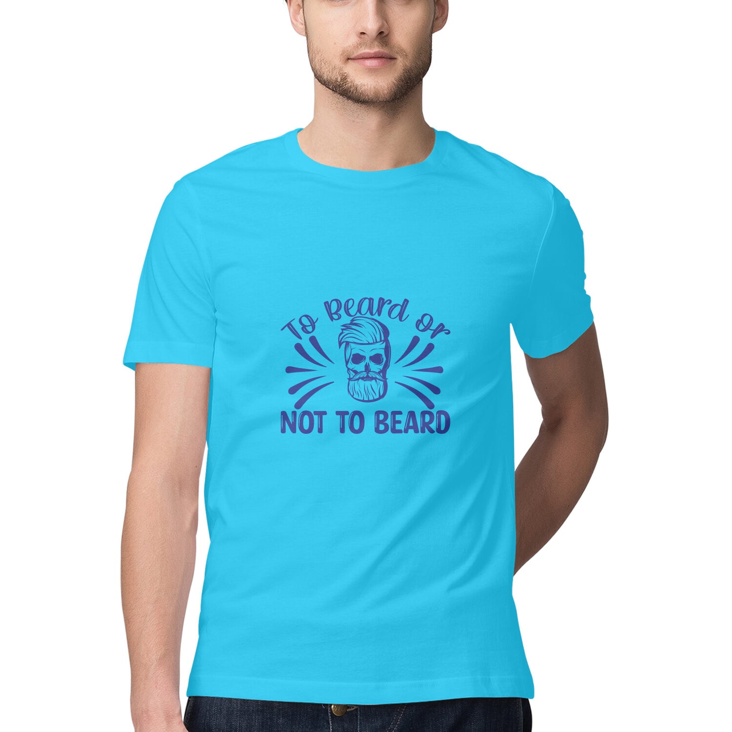 To Beard or Not to Beard : Unisex T-Shirt