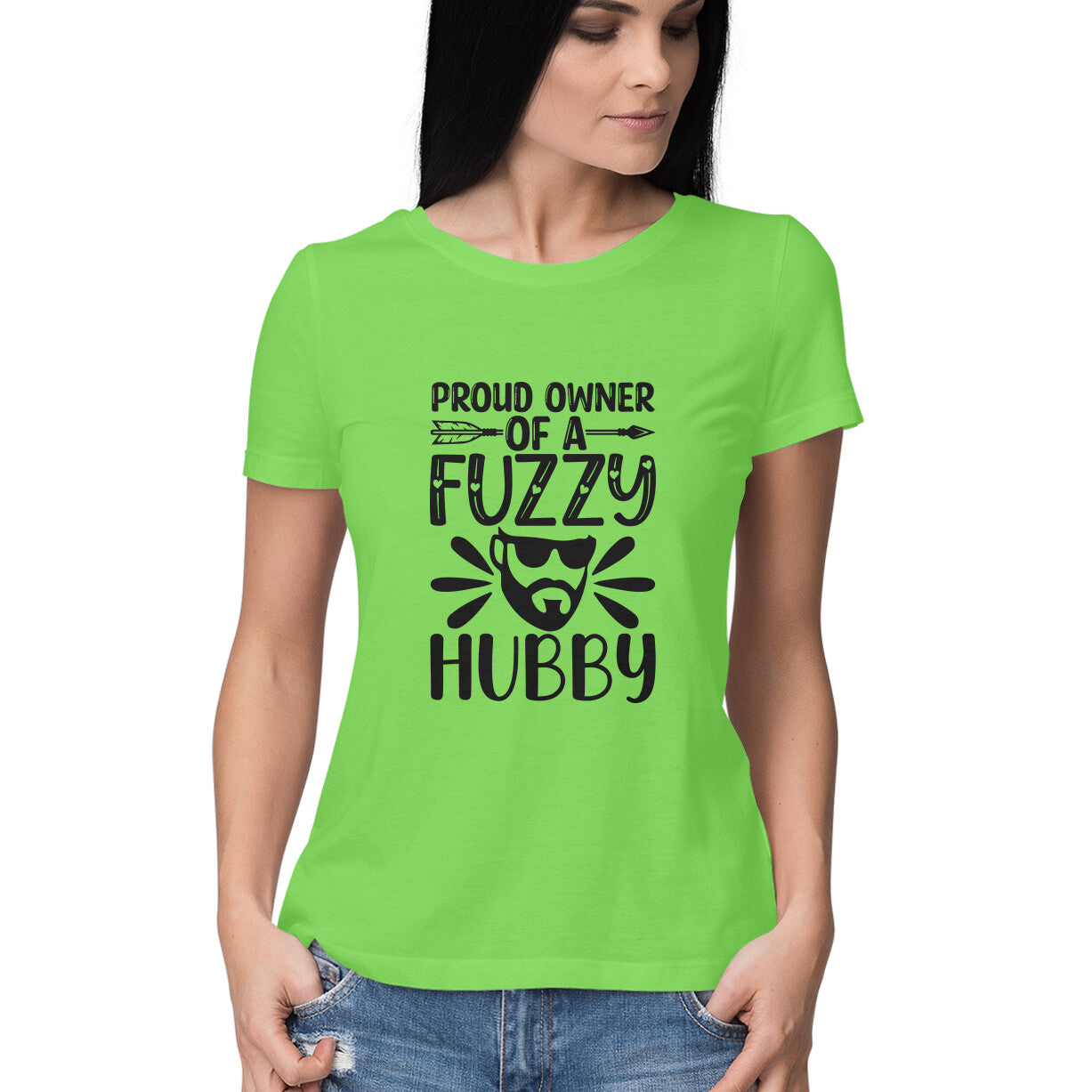 Fuzzy Hubby Women's T-Shirt