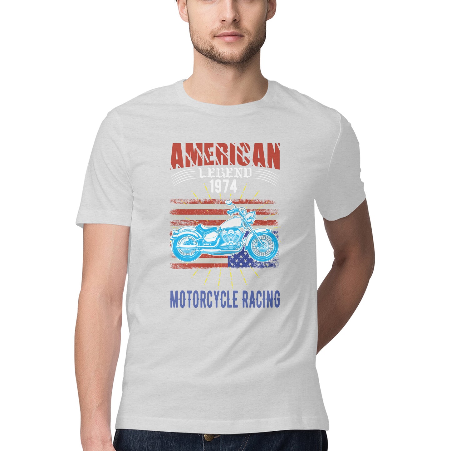 American Legend Retro Rider T-Shirt for Men