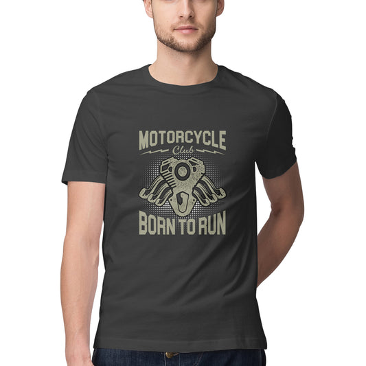 Motorcycle Club - Hardcore Rider T-Shirt for Men