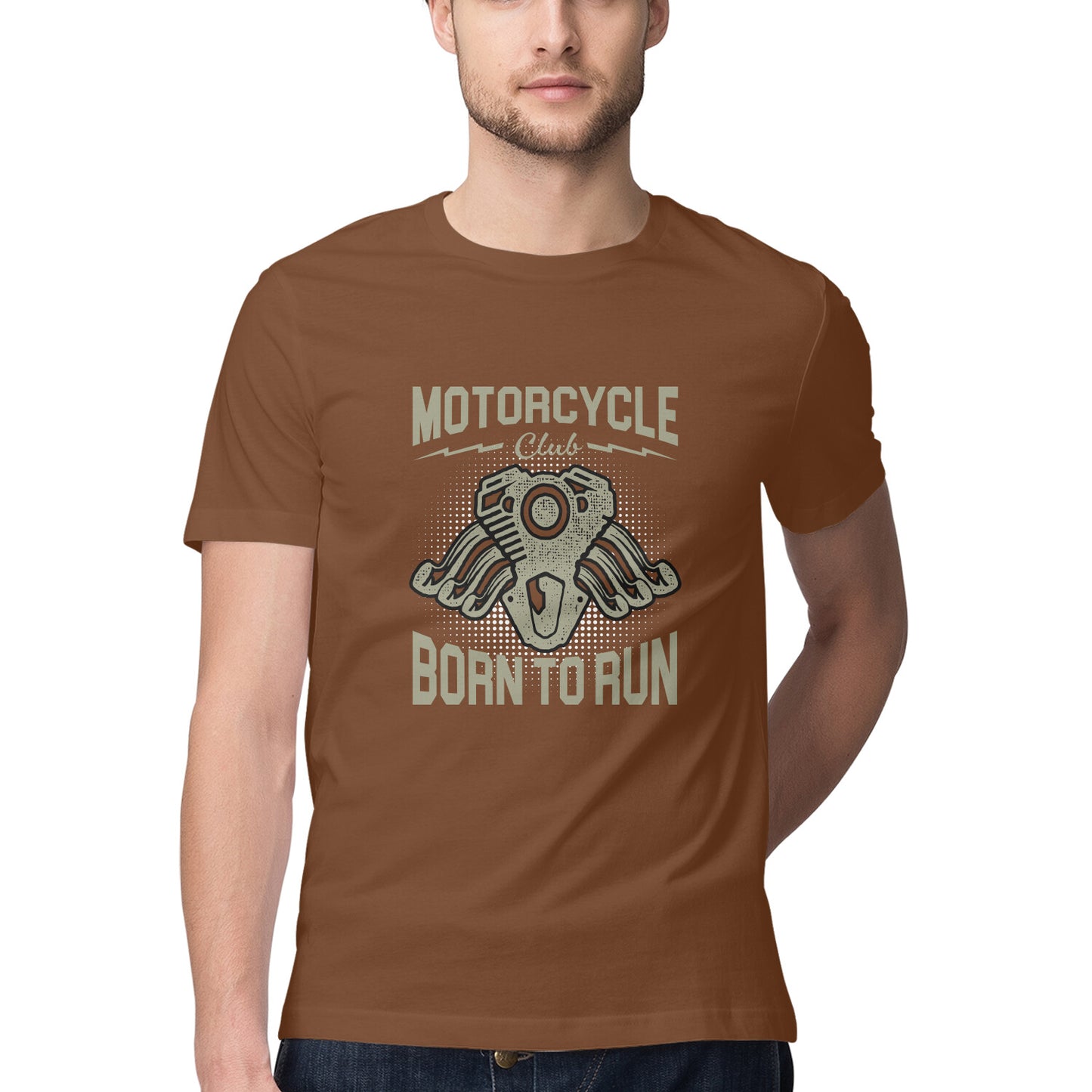 Motorcycle Club - Hardcore Rider T-Shirt for Men