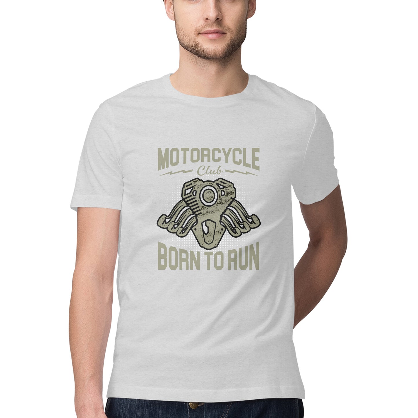 Motorcycle Club - Hardcore Rider T-Shirt for Men