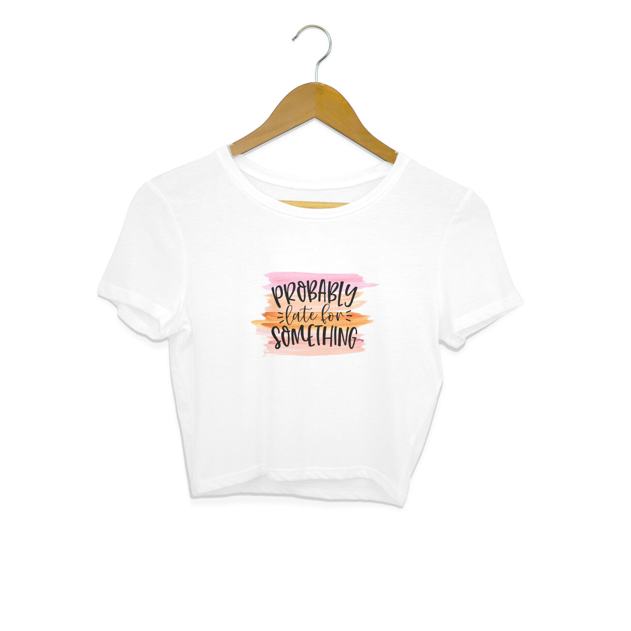 Probably Late - Women's Crop Top