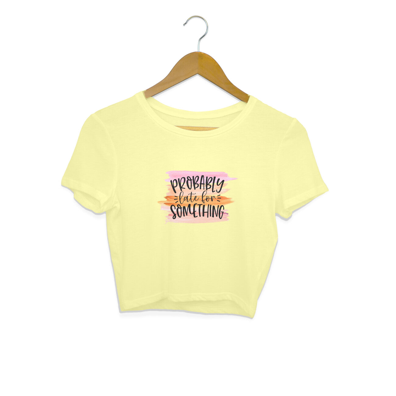 Probably Late - Women's Crop Top