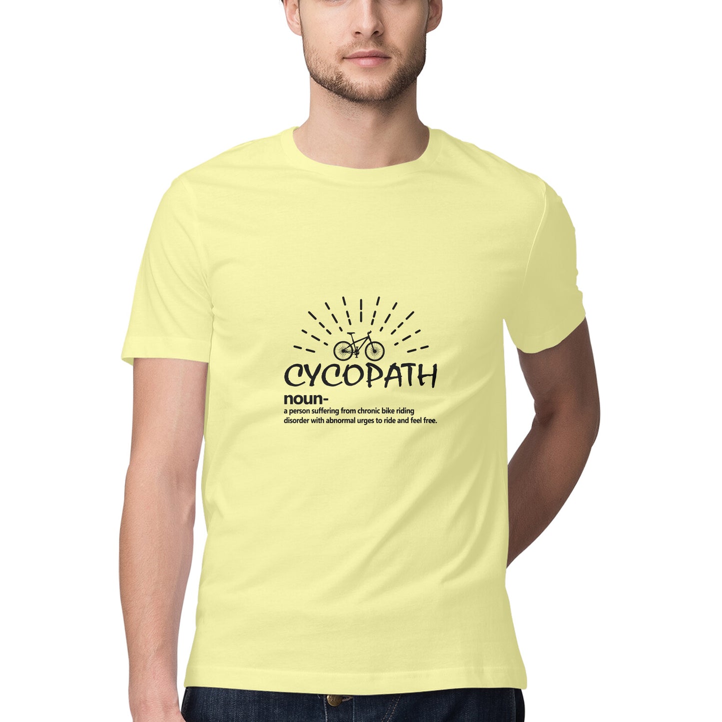 Cycopath : Cyclers Sarcastic T-Shirt for Men