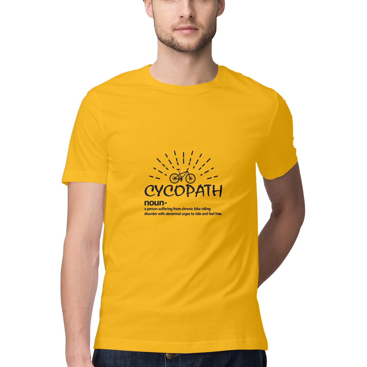 Cycopath : Cyclers Sarcastic T-Shirt for Men