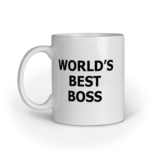 World's Best Boss 11 oz Ceramic Coffee Mug