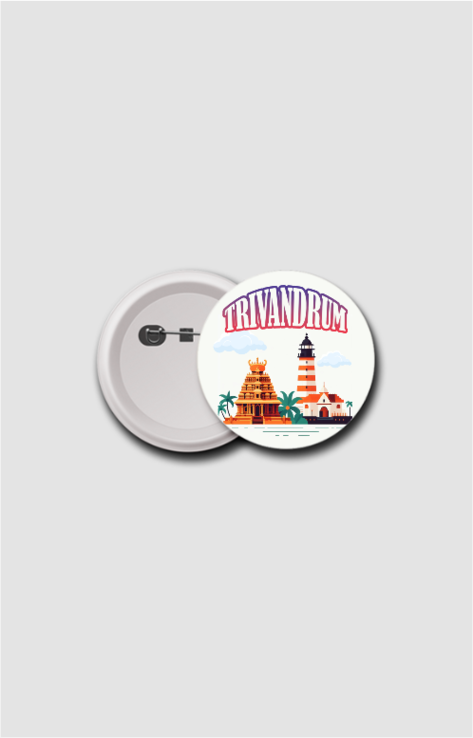 Trivandrum in a Badge: A Unique Accessory to Show Your Love and Pride for the City of Joy